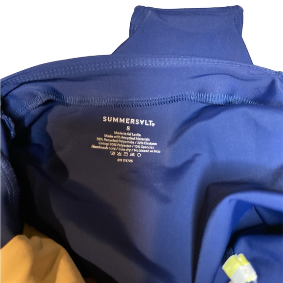 Summersalt Tie-Waist Backflip One Piece Swimsuit | 8 - Picture 3 of 6